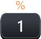 %
